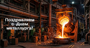 Поздравляем с Днем металлурга