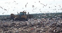 Scherbinka solid domestic and industrial waste landfill