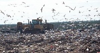 Scherbinka solid domestic and industrial waste landfill
