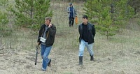 Detailed radiological survey of areas adjacent to uranium occurrences